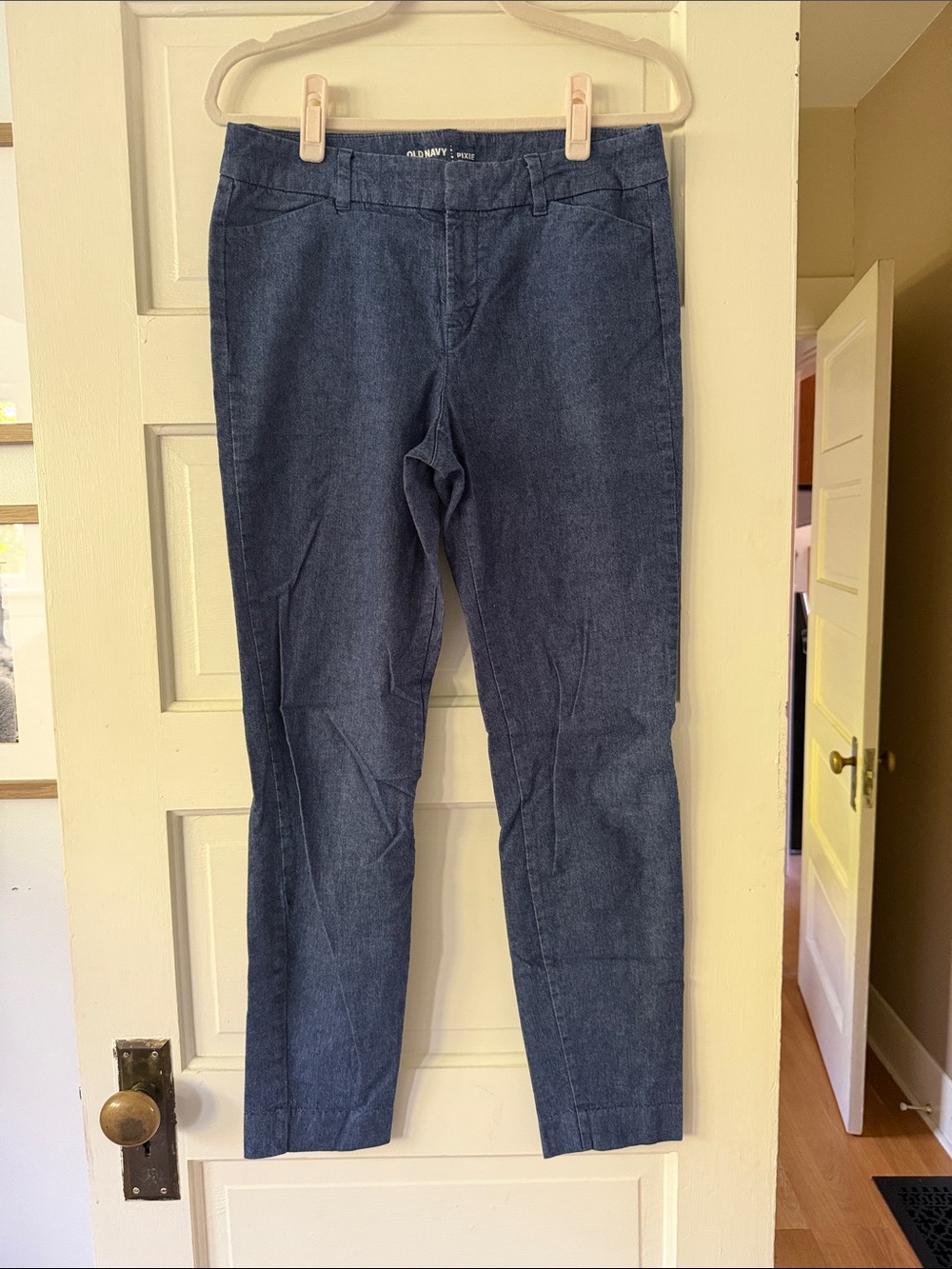 Old Navy Navy Blue Slim Pants